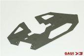 Heli Part, X3 CF Left Main Frame