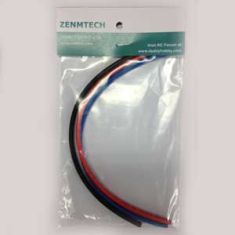 Heat Shrink Tube Dia 2.5mm Red Black Blue 200mm Each