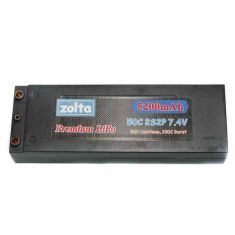 Lipo, Zolta 50C 2S 5200mAh Hard Case (Bullet Case)