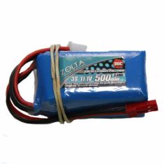 Lipo, Zolta 30C 3S1P 500mAh