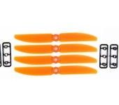 Gemfan Orange 5X3 5030 CW Quadcopter Props