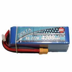 Lipo, Zolta 60C 6S1P 4300mAh
