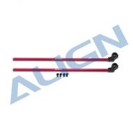Heli Part, Trex150 Tail Boom Red x2