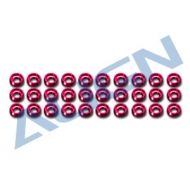 Heli Part, M2.5 Washer Red