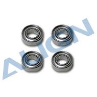 Bearing, d6xD12x4mm (MR126ZZ) x4