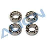 Bearing, d8xD14x4mm (MR148ZZ) x4