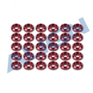 Heli Part, M3 Special Washer Red