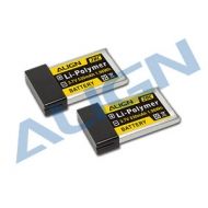 Lipo, Align 20C 1S1P 3.7V 530mAh x2