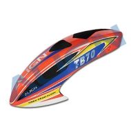 Heli Part, TB70 Painted Canopy - Orange