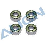 Bearings, d4xD8x3mm (MR84ZZ) x4