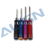 Tool, Hex Screw Driver Set 1.5mm 2mm 2.5mm 3mm
