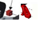 Heli Part, Chase Vertical Stabilizer Mount & Pitch Slider Bracket