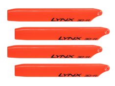 Main Blade, Lynx 125mm Trex150 Orange x2