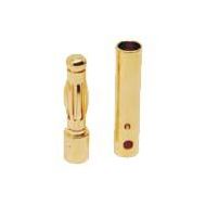 Bullet Connector, 4mm Male/Female 5-Pairs