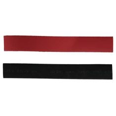 Heat Shrink Tube Dia 8mm Red Black 100mm