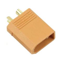 Connector, XT30 Male 2-Pieces