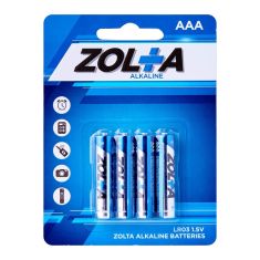 ZOLTA Alkaline AAA 1.5V (4 Per Pack)
