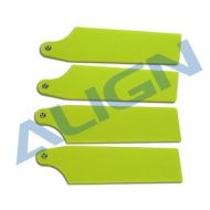 Heli Part, Tail Blade 69mm Fluorescence Yellow