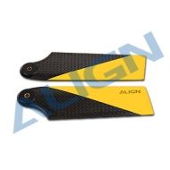 Tail Blade, Align CF 95mm - Yellow