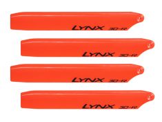 Main Blade, Lynx 125mm Trex150 Orange x2
