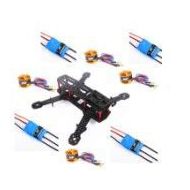 Carbon Fiber Mini 250 FPV Quadcopter Frame kit+Motor+ESC+Props
