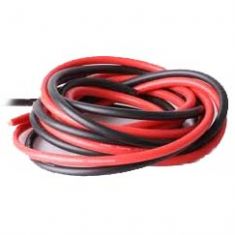 Silicone Wire 12 AWG Red/Black Pair 0.5-Meter
