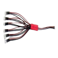 Balance Cable, JST-XH 2S Male to 6x Female
