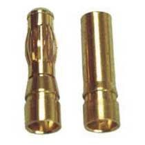 Bullet Connector, 3.5mm Male/Female 10-Pairs